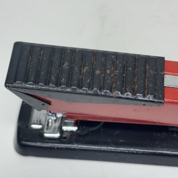 Vintage Esco Regent Stapler 24-6 Red & black 1970's - Picture 6 of 11